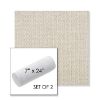 Picture of Blend Linen | Set of 2 | 7" x 24" Sunbrella Outdoor Bolster Pillows with Premium Inserts