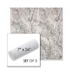 Picture of Calm Graphite | Set of 2 | 7" x 24" Sunbrella Outdoor Bolster Pillows with Premium Inserts
