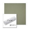 Picture of Canvas Almond | Set of 2 | 7" x 24" Sunbrella Outdoor Bolster Pillows with Premium Inserts
