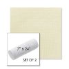 Picture of Canvas Birds Eye | Set of 2 | 7" x 24" Sunbrella Outdoor Bolster Pillows with Premium Inserts