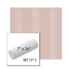 Picture of Caper Blush | Set of 2 | 7" x 24" Sunbrella Outdoor Bolster Pillows with Premium Inserts