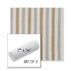 Picture of Costa Beachstone | Set of 2 | 7" x 24" Sunbrella Outdoor Bolster Pillows with Premium Inserts