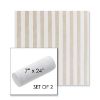 Picture of Costa Driftwood | Set of 2 | 7" x 24" Sunbrella Outdoor Bolster Pillows with Premium Inserts