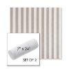 Picture of Costa Nickel | Set of 2 | 7" x 24" Sunbrella Outdoor Bolster Pillows with Premium Inserts