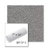 Picture of Dumont Slate | Set of 2 | 7" x 24" Sunbrella Outdoor Bolster Pillows with Premium Inserts