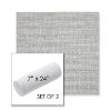 Picture of Embrace Pewter | Set of 2 | 7" x 24" Sunbrella Outdoor Bolster Pillows with Premium Inserts