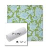 Picture of Floral Song Spring | Set of 2 | 7" x 24" Sunbrella Outdoor Bolster Pillows with Premium Inserts