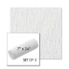 Picture of Improve White | Set of 2 | 7" x 24" Sunbrella Outdoor Bolster Pillows with Premium Inserts