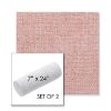Picture of Kismet Coral | Set of 2 | 7" x 24" Sunbrella Outdoor Bolster Pillows with Premium Inserts