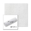 Picture of Momento Snow | Set of 2 | 7" x 24" Sunbrella Outdoor Bolster Pillows with Premium Inserts