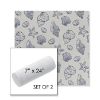 Picture of Nantucket Atlantis | Set of 2 | 7" x 24" Sunbrella Outdoor Bolster Pillows with Premium Inserts