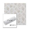 Picture of Nantucket Suntan | Set of 2 | 7" x 24" Sunbrella Outdoor Bolster Pillows with Premium Inserts