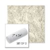 Picture of Palma Whitesand | Set of 2 | 7" x 24" Sunbrella Outdoor Bolster Pillows with Premium Inserts