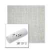 Picture of Pique Cloud | Set of 2 | 7" x 24" Sunbrella Outdoor Bolster Pillows with Premium Inserts