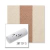 Picture of Rothko Pink Lady | Set of 2 | 7" x 24" Sunbrella Outdoor Bolster Pillows with Premium Inserts