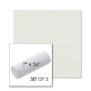 Picture of Sailcloth Salt | Set of 2 | 7" x 24" Sunbrella Outdoor Bolster Pillows with Premium Inserts