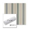 Picture of Saltillo Sagebrush | Set of 2 | 7" x 24" Sunbrella Outdoor Bolster Pillows with Premium Inserts