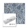 Picture of Sensibility Harbor | Set of 2 | 7" x 24" Sunbrella Outdoor Bolster Pillows with Premium Inserts
