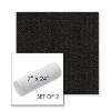 Picture of Source Coal | Set of 2 | 7" x 24" Sunbrella Outdoor Bolster Pillows with Premium Inserts