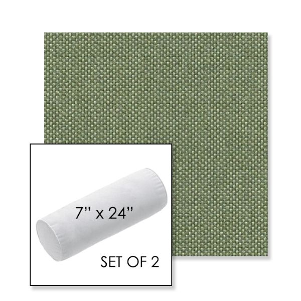 Picture of Source Sencha | Set of 2 | 7" x 24" Sunbrella Outdoor Bolster Pillows with Premium Inserts