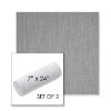 Picture of Switch Silver | Set of 2 | 7" x 24" Sunbrella Outdoor Bolster Pillows with Premium Inserts