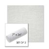 Picture of Switch Snow | Set of 2 | 7" x 24" Sunbrella Outdoor Bolster Pillows with Premium Inserts