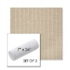 Picture of Ticking Dove | Set of 2 | 7" x 24" Sunbrella Outdoor Bolster Pillows with Premium Inserts