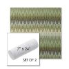 Picture of Valley Herbal | Set of 2 | 7" x 24" Sunbrella Outdoor Bolster Pillows with Premium Inserts