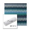 Picture of Valley Lagoon | Set of 2 | 7" x 24" Sunbrella Outdoor Bolster Pillows with Premium Inserts