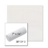 Picture of Willa Snow | Set of 2 | 7" x 24" Sunbrella Outdoor Bolster Pillows with Premium Inserts