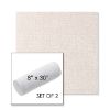 Picture of Abstraction Parchment | Set of 2 | 8" x 30" Sunbrella Outdoor Bolster Pillows with Premium Inserts