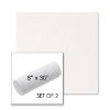 Picture of Abstraction Snow | Set of 2 | 8" x 30" Sunbrella Outdoor Bolster Pillows with Premium Inserts