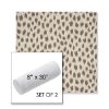 Picture of Agra Pebble | Set of 2 | 8" x 30" Sunbrella Outdoor Bolster Pillows with Premium Inserts