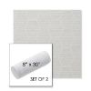 Picture of Amalfi Sand | Set of 2 | 8" x 30" Sunbrella Outdoor Bolster Pillows with Premium Inserts