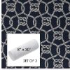Picture of Bar Harbor Marina | Set of 2 | 8" x 30" Sunbrella Outdoor Bolster Pillows with Premium Inserts