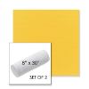Picture of Canvas Sunflower Yellow | Set of 2 | 8" x 30" Sunbrella Outdoor Bolster Pillows with Premium Inserts