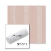 Picture of Caper Blush | Set of 2 | 8" x 30" Sunbrella Outdoor Bolster Pillows with Premium Inserts