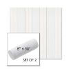 Picture of Carlo Coastal | Set of 2 | 8" x 30" Sunbrella Outdoor Bolster Pillows with Premium Inserts