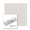 Picture of Cassava White | Set of 2 | 8" x 30" Sunbrella Outdoor Bolster Pillows with Premium Inserts