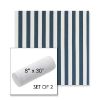 Picture of Costa Capris | Set of 2 | 8" x 30" Sunbrella Outdoor Bolster Pillows with Premium Inserts