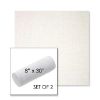 Picture of Crush Snow | Set of 2 | 8" x 30" Sunbrella Outdoor Bolster Pillows with Premium Inserts