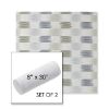 Picture of Dream Mist | Set of 2 | 8" x 30" Sunbrella Outdoor Bolster Pillows with Premium Inserts
