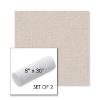 Picture of Dumont Cream | Set of 2 | 8" x 30" Sunbrella Outdoor Bolster Pillows with Premium Inserts