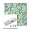 Picture of Floral Song Spring | Set of 2 | 8" x 30" Sunbrella Outdoor Bolster Pillows with Premium Inserts