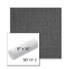 Picture of Idol Slate | Set of 2 | 8" x 30" Sunbrella Outdoor Bolster Pillows with Premium Inserts