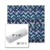 Picture of Inga Waterscape | Set of 2 | 8" x 30" Sunbrella Outdoor Bolster Pillows with Premium Inserts