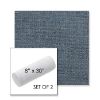 Picture of Kismet Denim | Set of 2 | 8" x 30" Sunbrella Outdoor Bolster Pillows with Premium Inserts