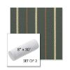 Picture of Linger Fern | Set of 2 | 8" x 30" Sunbrella Outdoor Bolster Pillows with Premium Inserts