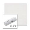 Picture of Linville Snow | Set of 2 | 8" x 30" Sunbrella Outdoor Bolster Pillows with Premium Inserts