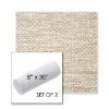 Picture of Litchfield Sand | Set of 2 | 8" x 30" Sunbrella Outdoor Bolster Pillows with Premium Inserts